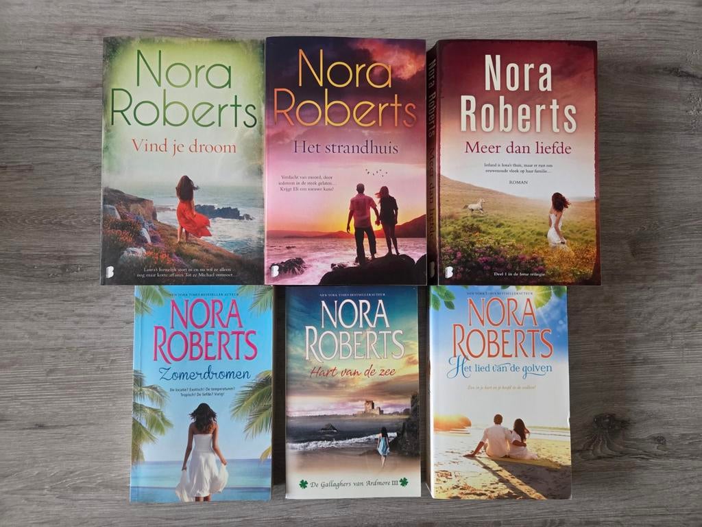 Pakket boeken van Nora Roberts, Enlèvement ou Envoi, Utilisé, Nora Roberts