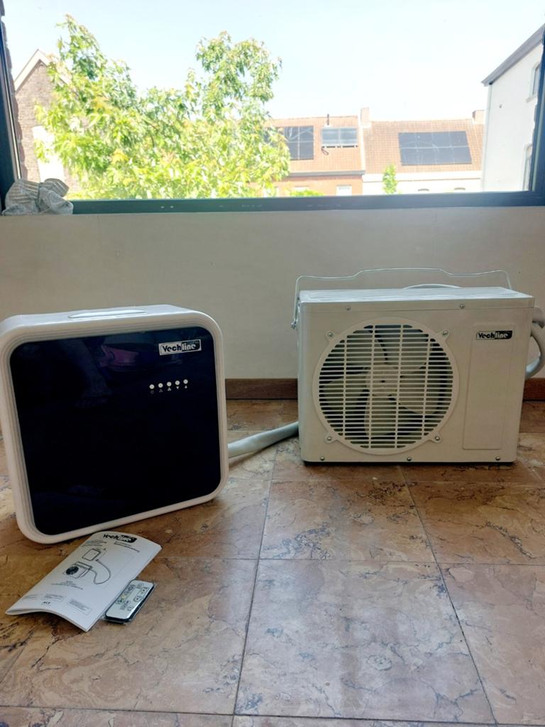 Mobiele performante airco voor camper of caravan, Electroménager, Climatiseurs, Comme neuf, 3 vitesses ou plus, Refroidissement et Déshumidification