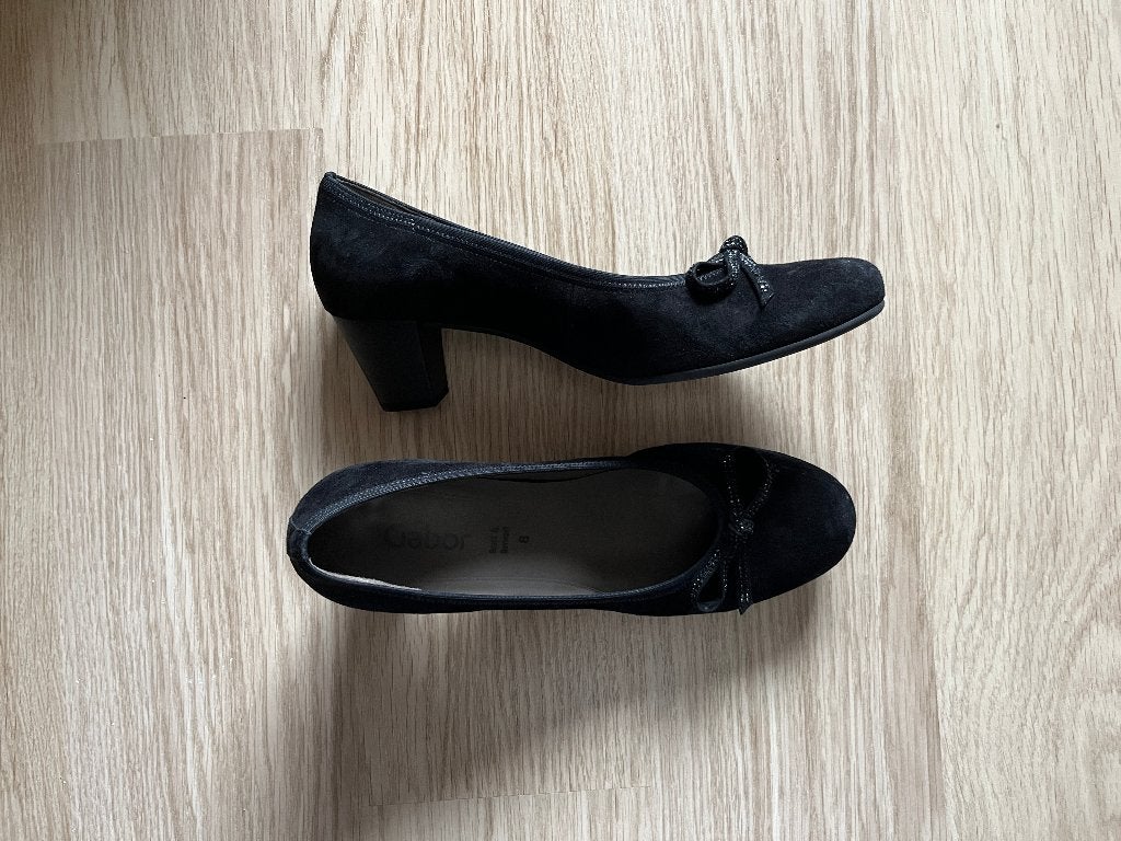 Zwarte pump Gabor mt42, Ophalen, Pumps, Zwart, Gabor