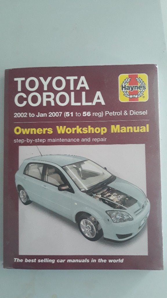 Manuel Toyota Corolla, Enlèvement