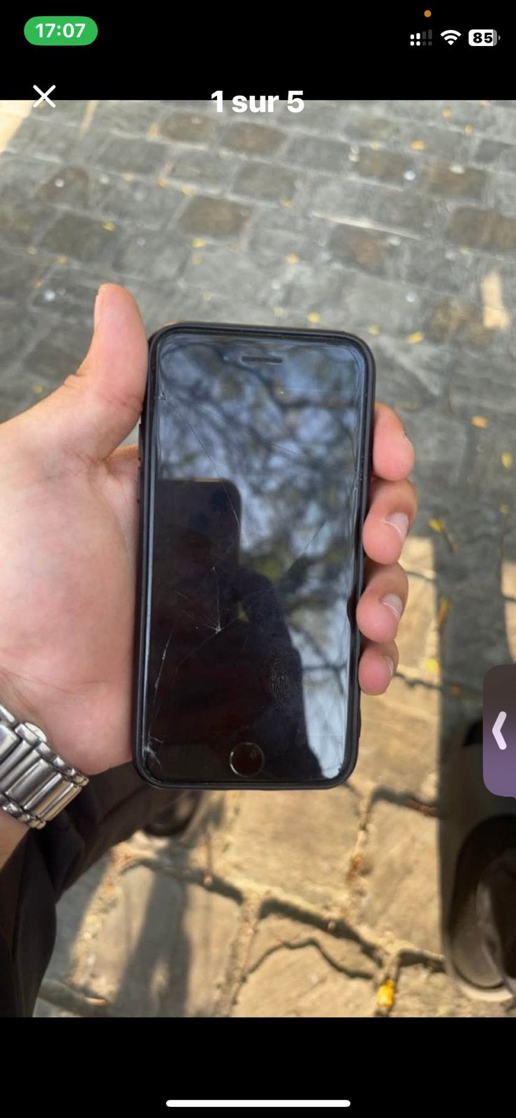 Iphone 8 128GB, Noir, Enlèvement, Apple, IPhone 8