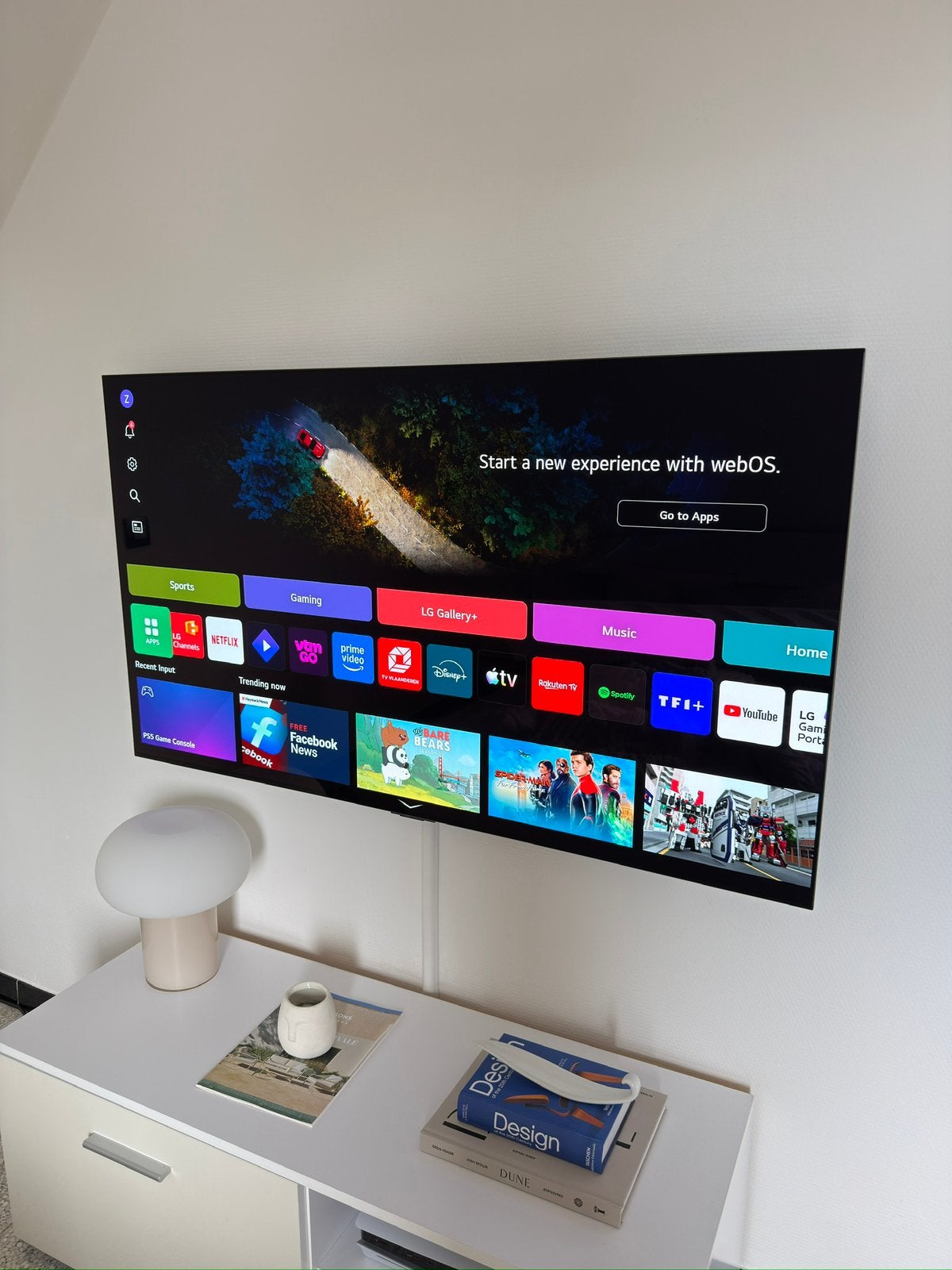 LG OLED55C54LA - Ultra HD 4K - OLED-tv - 55 inch - 2025, Audio, Tv en Foto, Televisies, Ophalen, Zo goed als nieuw, OLED, LG