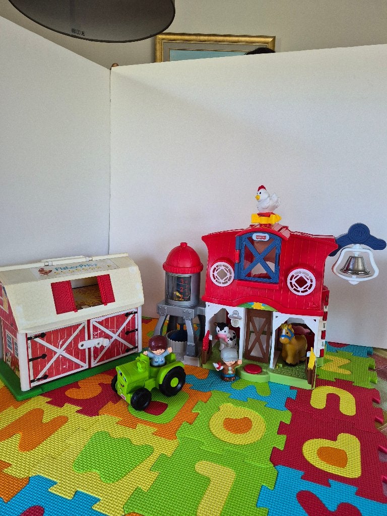 Lot Fermes Fisher-Price Little People - Vintage & Moderne, Enfants & Bébés, Enlèvement ou Envoi, Comme neuf, Autres types, Sonore