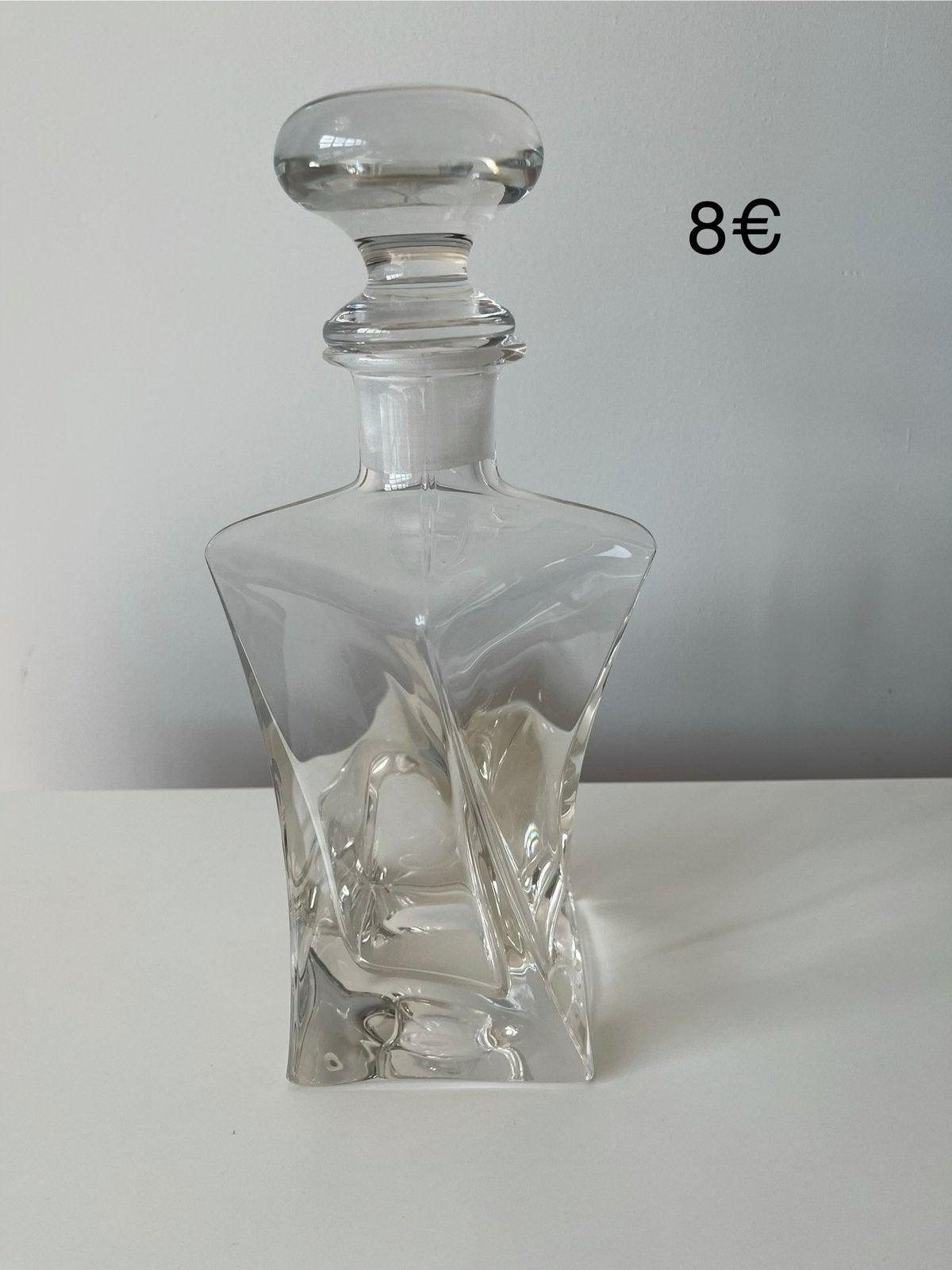 Différents carafes, Ophalen
