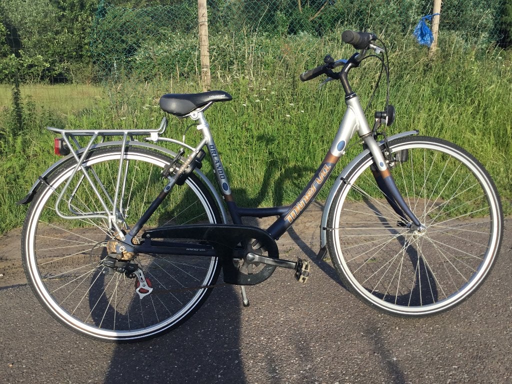 Damesfiets + herenfiets ( Minerva ), Fietsen en Brommers, Ophalen