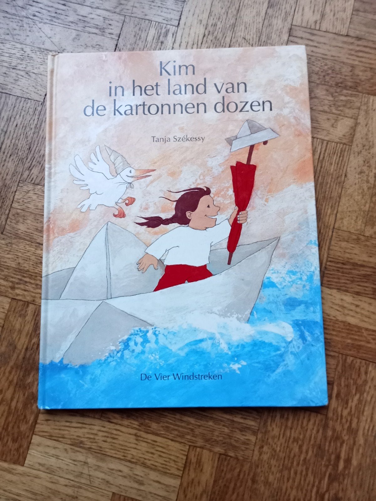 Tanja Székessy: Kim in het land van de kartonnen dozen, Ophalen of Verzenden, Gelezen