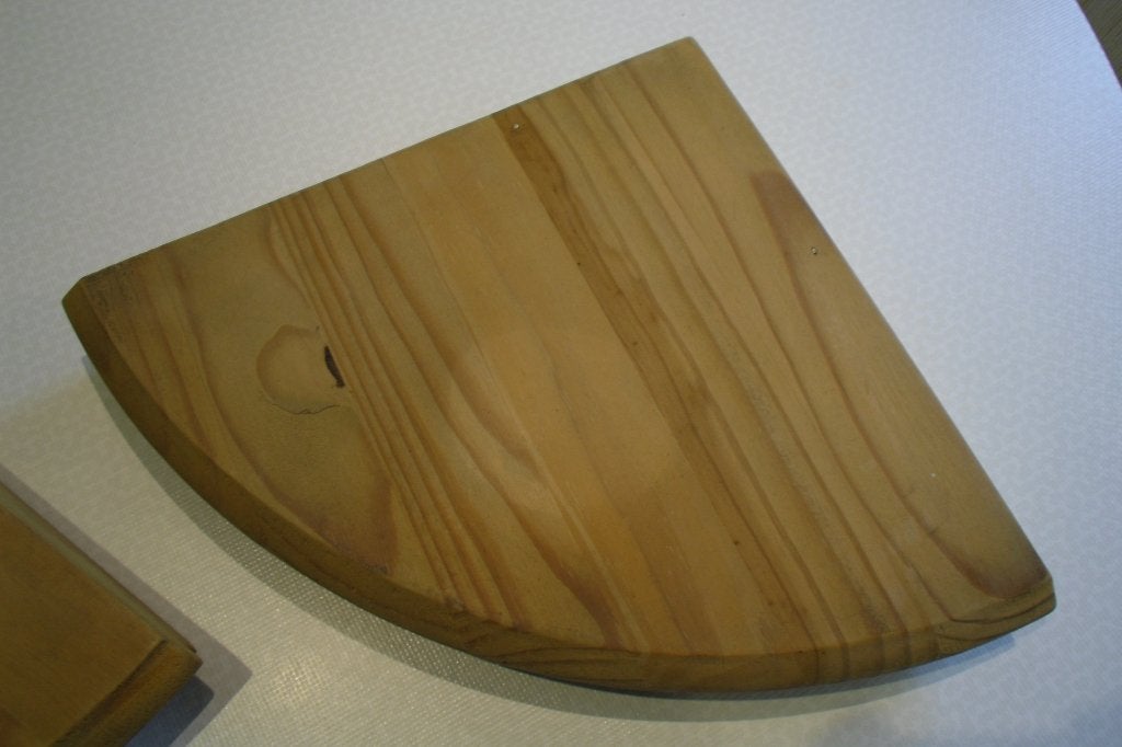 Petites étagères d'angle en bois., Maison & Meubles, Enlèvement
