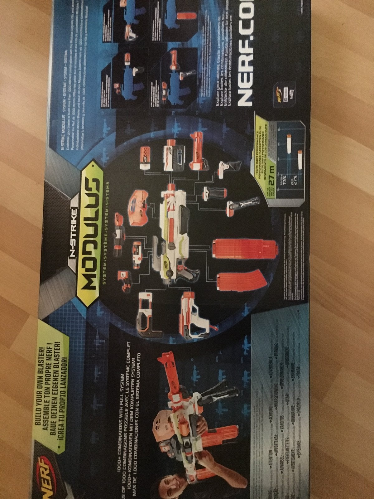 Nerf modulus, Enlèvement, Comme neuf