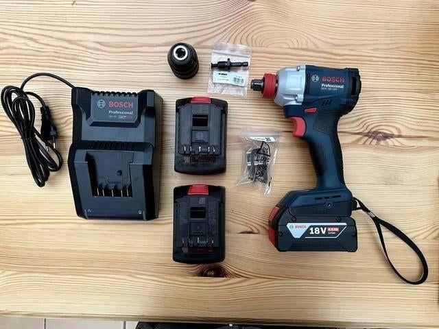 BOSCH Professional GDX 18V-285, Bricolage & Construction, Outillage | Foreuses, Enlèvement ou Envoi, Comme neuf, Perceuse