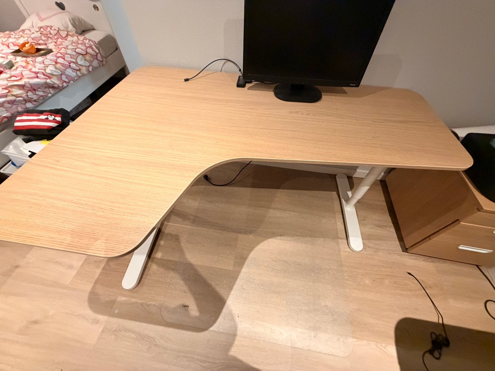 Bekant bureau, Maison & Meubles, Scandinave, 160 cm, Métal, Comme neuf