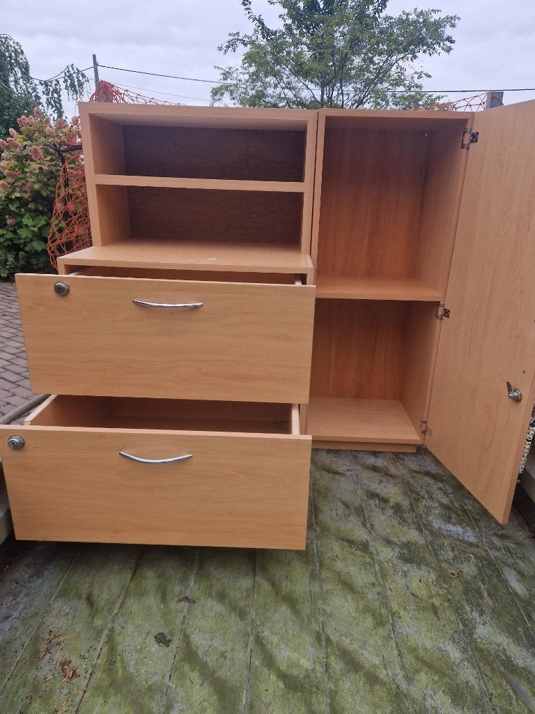 kast met lades, legruimte en open opbergvak, Huis en Inrichting, Kasten | Ladekasten, Ophalen