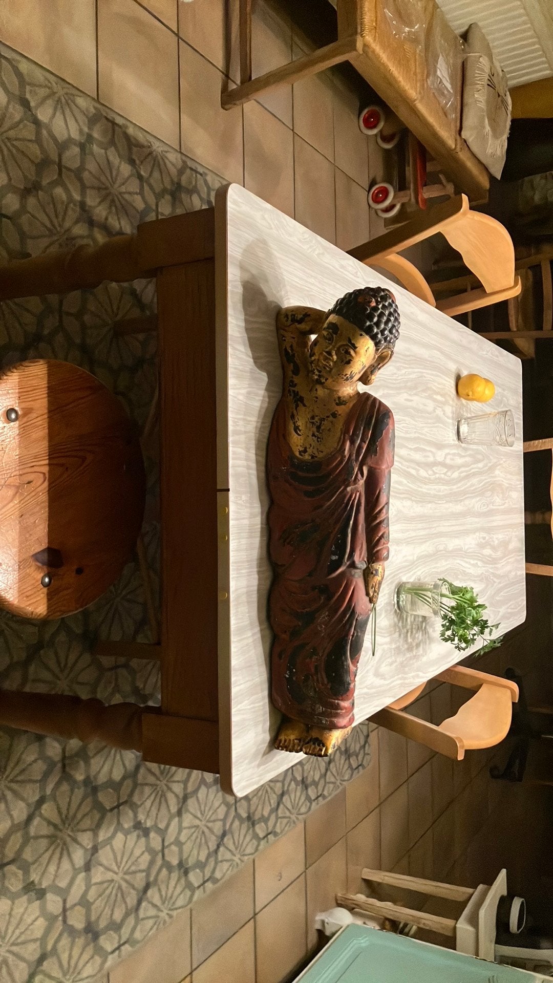 Bouddha couché, Maison & Meubles, Accessoires pour la Maison | Statues de Bouddha, Enlèvement ou Envoi, Comme neuf, Bois