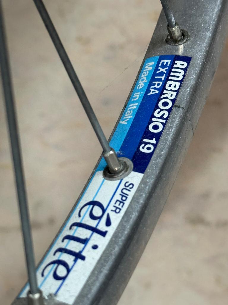 Ambrosio Super Elite retro wielen in perfecte staat, Fietsen en Brommers, Ambrosio, Zo goed als nieuw, Aluminium, Oldtimerfiets