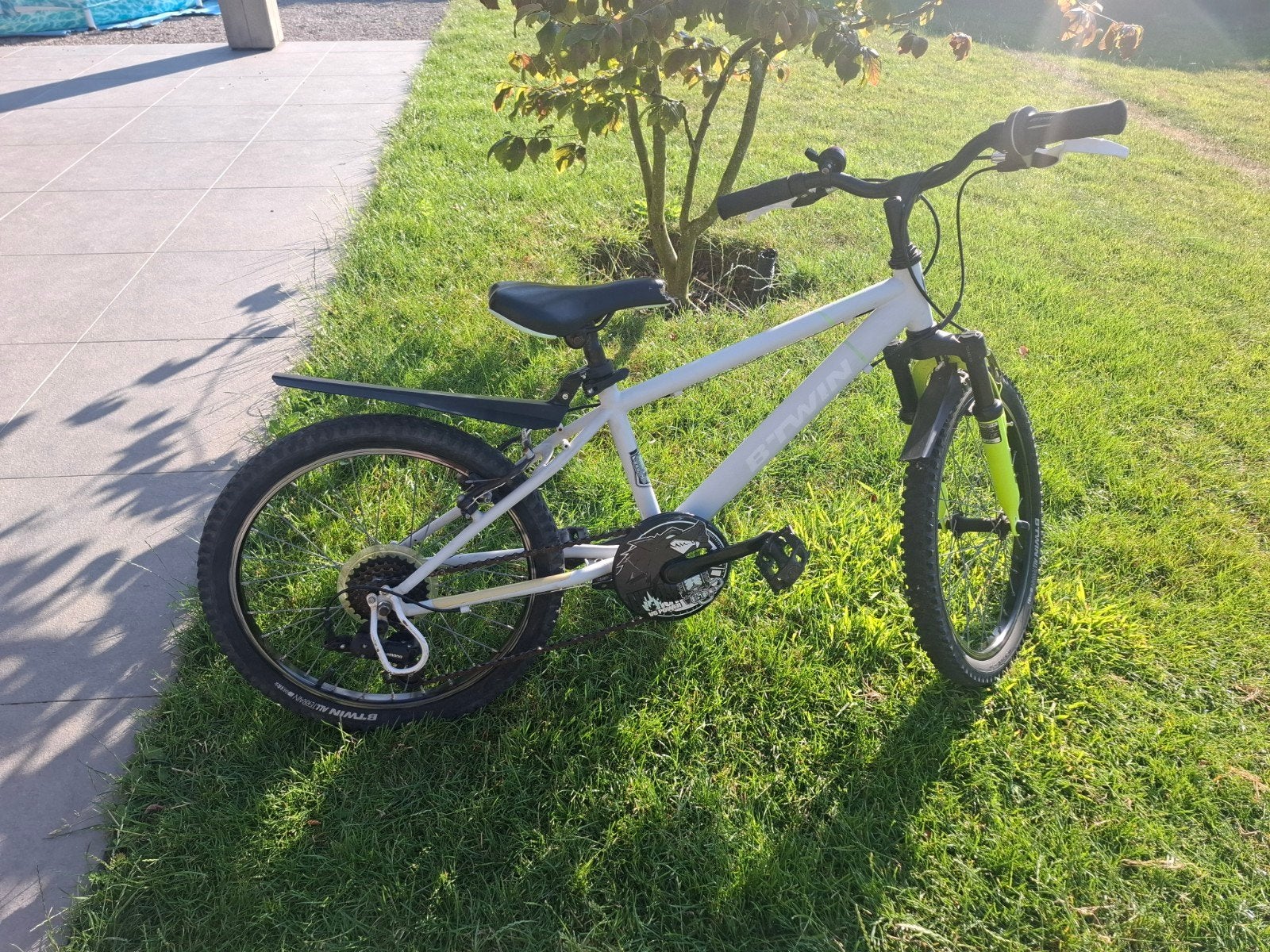 20inch fiets, Ophalen