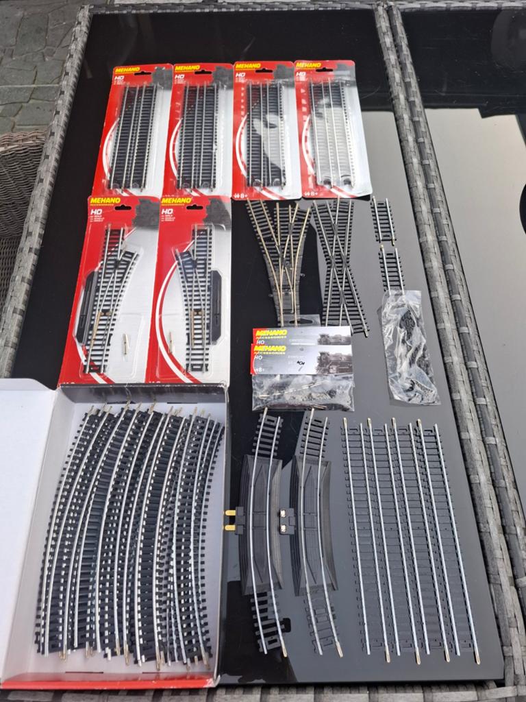 Mehano rails, Hobby en Vrije tijd, Ophalen, Rails