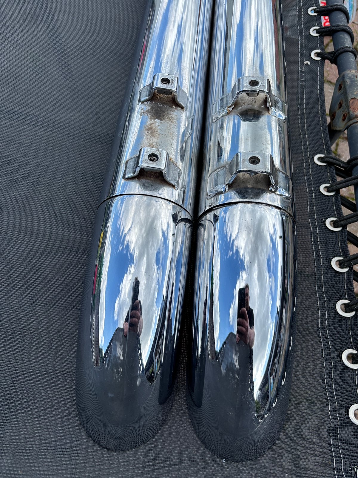 Supertrapp dempers harley, Motoren, Ophalen, Gebruikt
