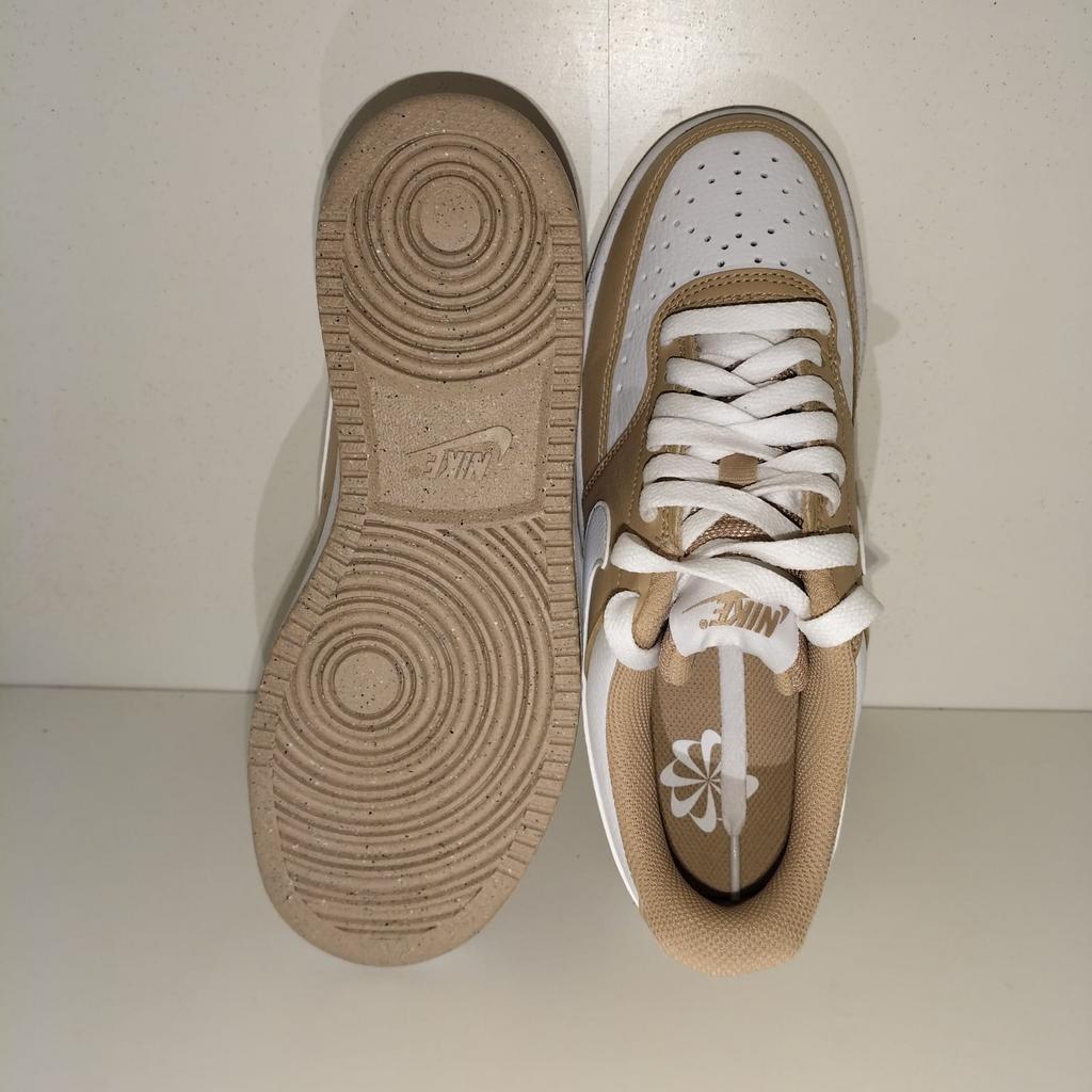 Nike Court Vision Low Next Nature Hemp/White, Vêtements | Hommes, Chaussures, Neuf, Chaussons, Enlèvement ou Envoi, Blanc