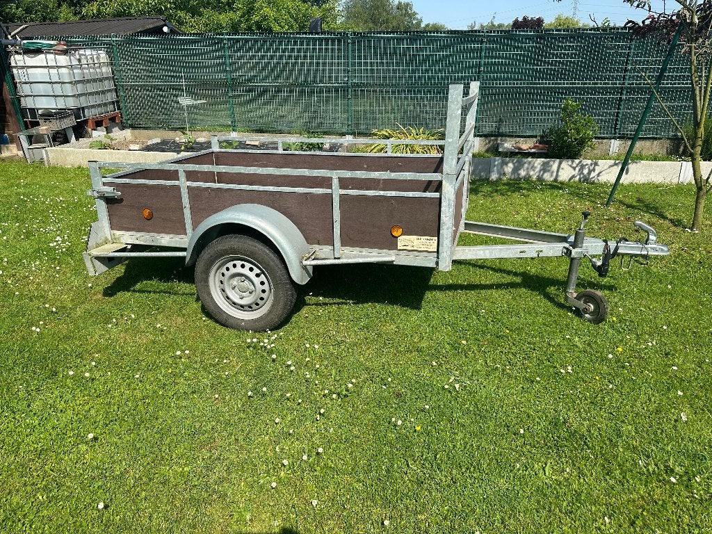 gebruikte aanhangwagen,, Ophalen, Gebruikt