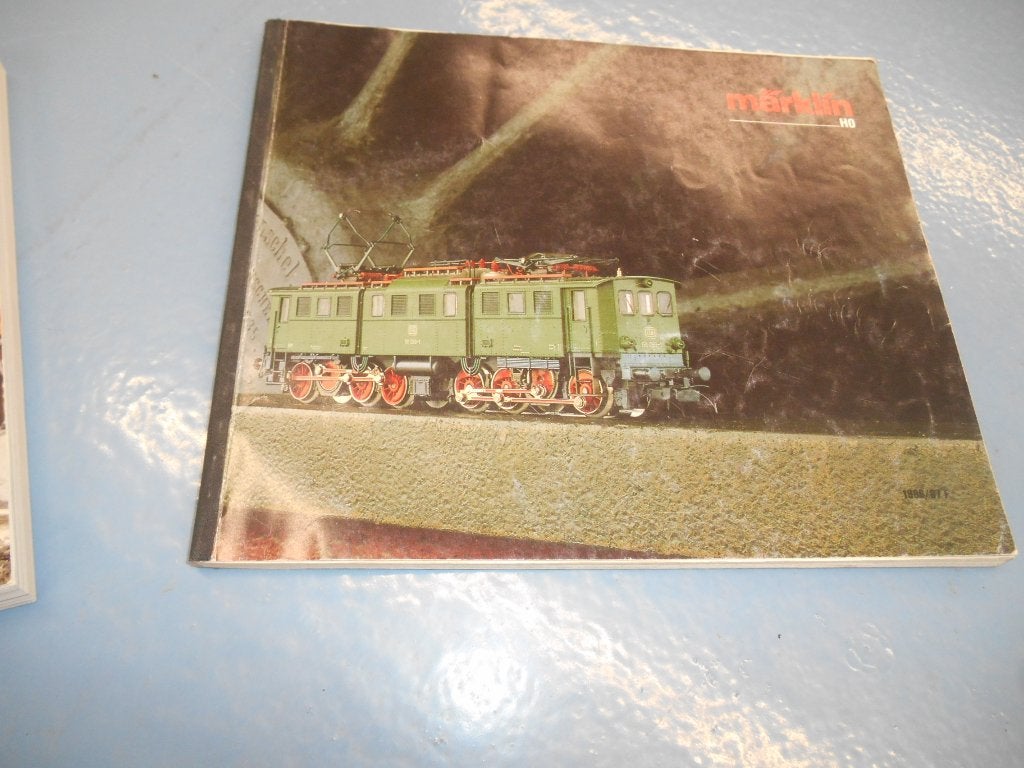 catalogue revue marklin 1986/1987, Enlèvement