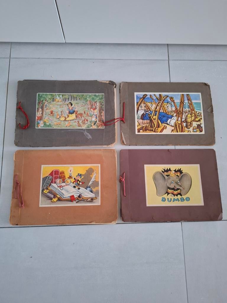 Disney De Beukelaer, années 1930 et 1940, 4 albums de compil, Collections, Enlèvement ou Envoi