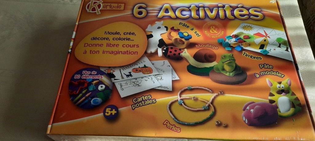 Jeu 6 activités KERLUDE, Enlèvement ou Envoi, Neuf