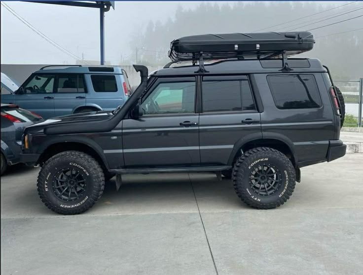 Originele Landrover Discovery 2 dakkoffer met dakdragers!!, Ophalen, Gebruikt, Land Rover
