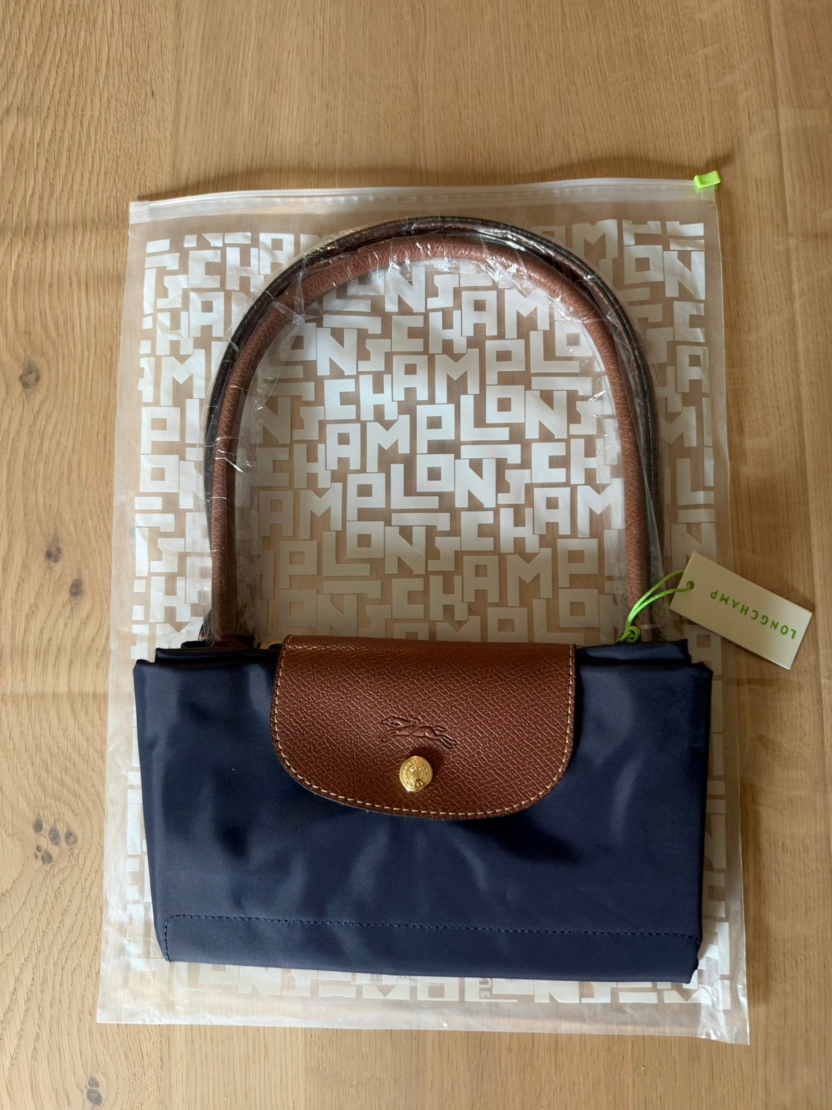 Longchamp tas navy blauw, Handtassen en Accessoires, Ophalen of Verzenden, Zo goed als nieuw