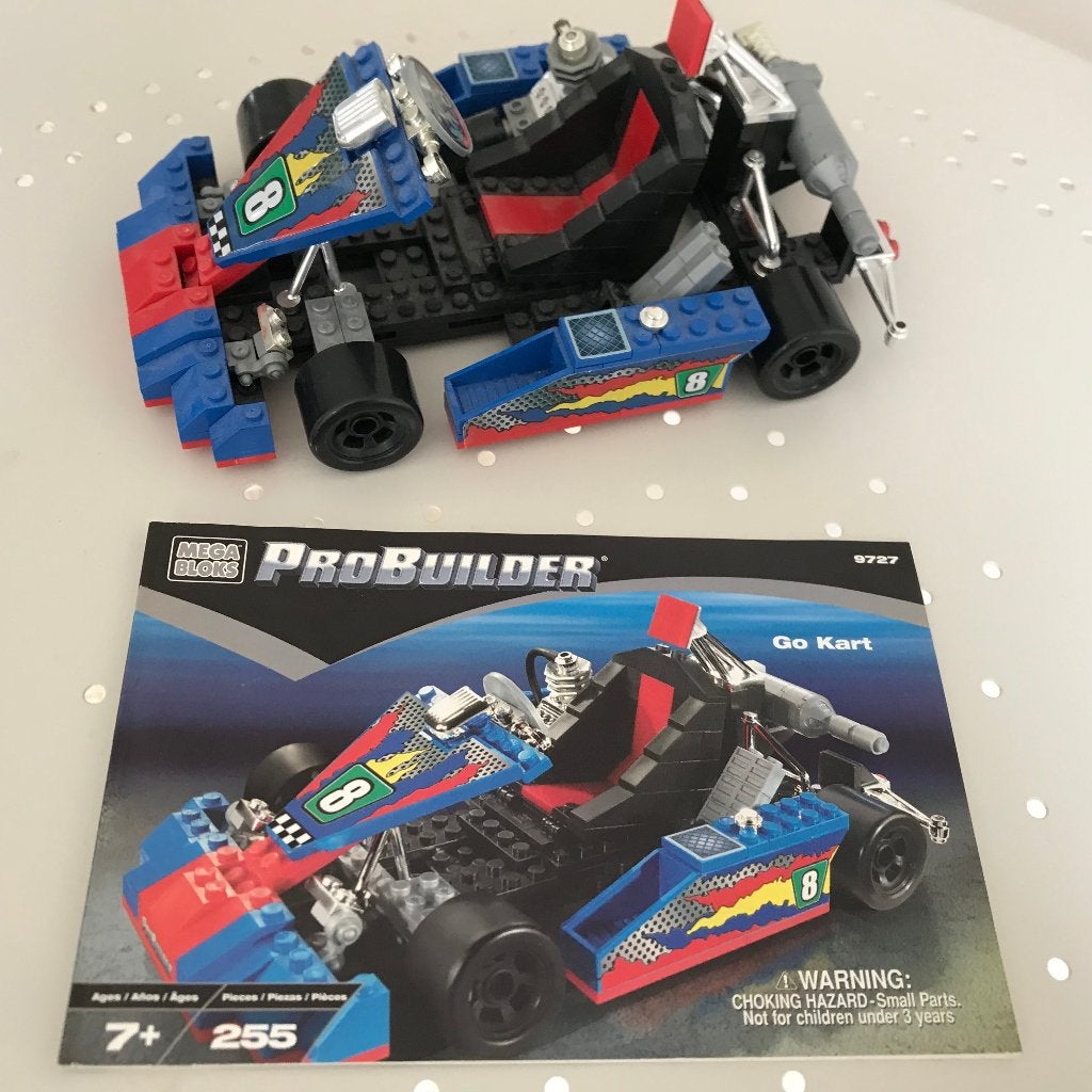 MegaBloks Go Kart, Ophalen, Zo goed als nieuw, Megabloks