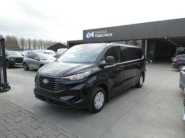 Ford Transit Custom 320L L2 2.0 TDCi 136pk Automaat 3pl, Automaat, 1995 cc, Euro 6, Zwart