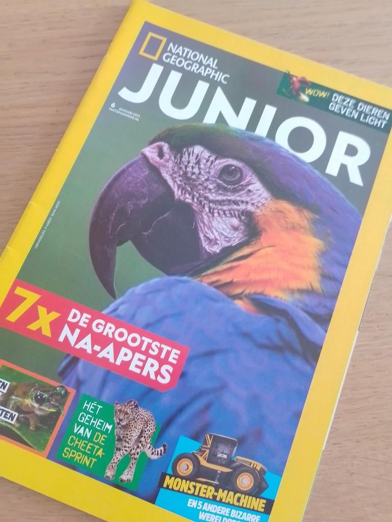 National Geographic Junior tijdschriften set, Boeken, Ophalen