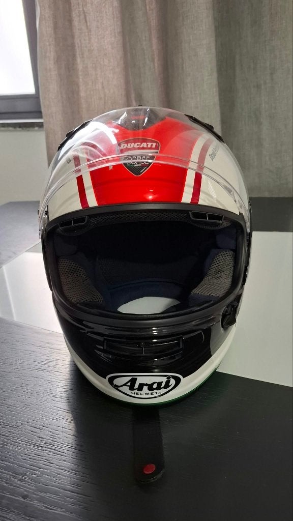 Casque arai helmet DUCATI, Motoren, Ophalen, Arai, Dames, Nieuw zonder kaartje