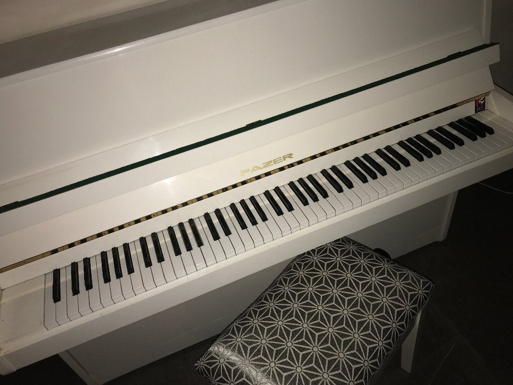 Piano droit, Musique & Instruments, Pianos, Brillant, Enlèvement, Utilisé, Piano