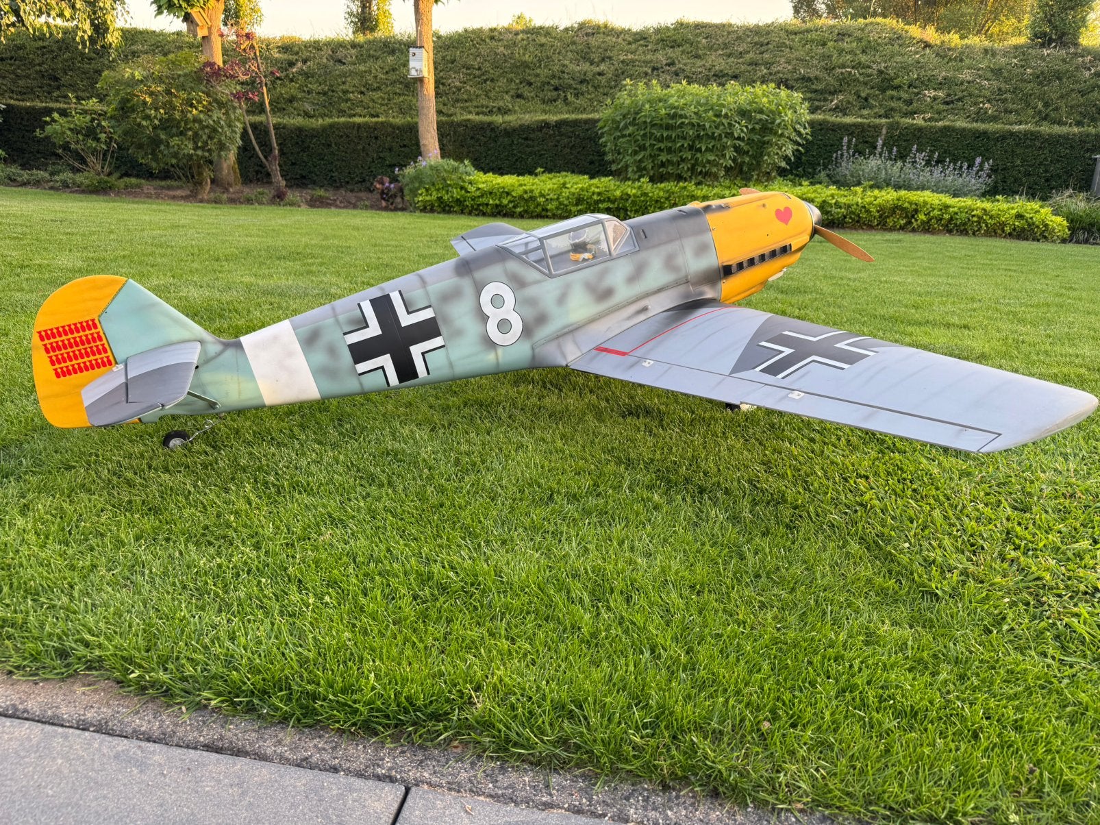 ESM Messerschmitt 109 DLE 35 CC, Ophalen, Zo goed als nieuw
