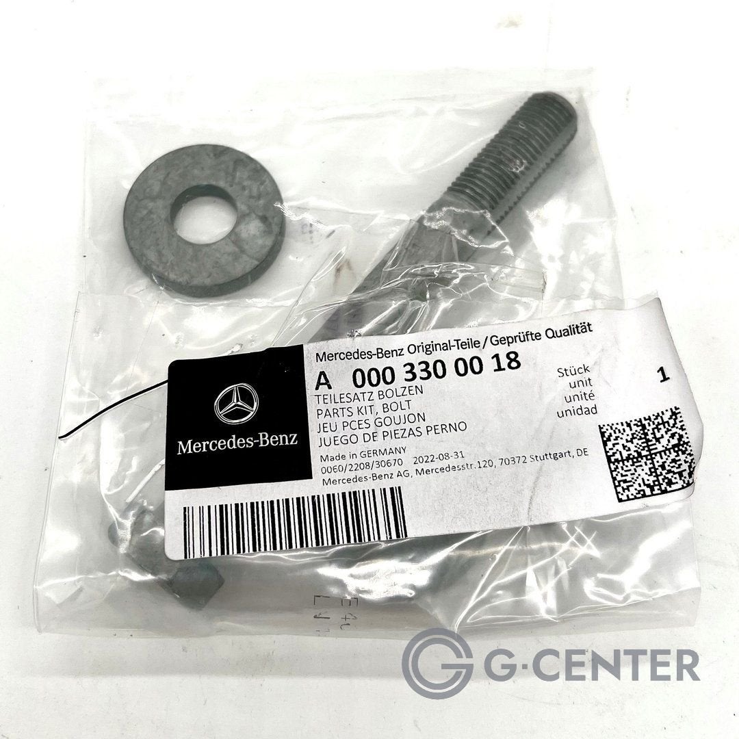 Kit de boulons Mercedes-Benz pour bras de suspension A000330, Neuf, -, -, BOVAG membre