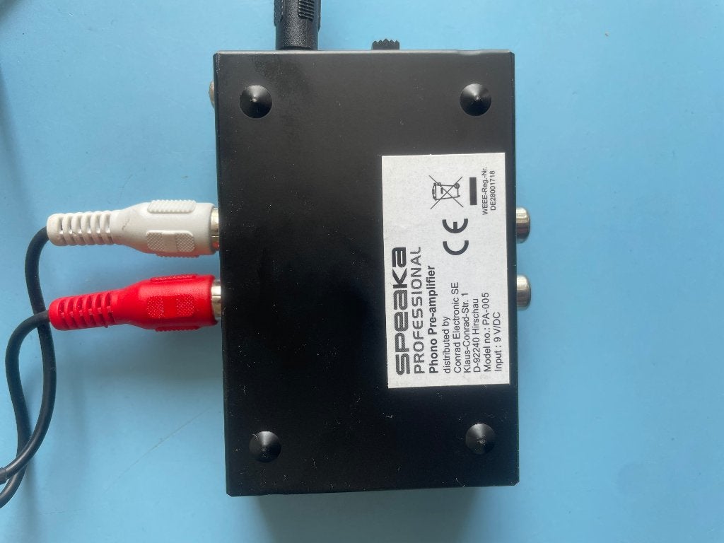 Voorversterker Speaka Phono Pre-amplifier PA-005, Overige systemen, Zo goed als nieuw, Minder dan 60 watt, Ophalen