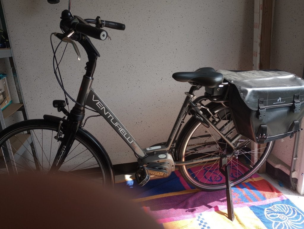 Electrische damesfiets, Fietsen en Brommers, Versnellingen, Zo goed als nieuw, Minder dan 47 cm, Ophalen