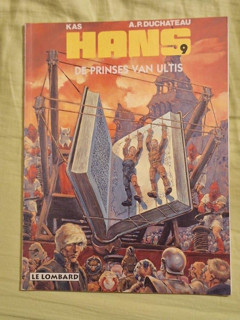 Hans 9: de prinses van Ultis, Eén stripboek, Ophalen of Verzenden, Zo goed als nieuw