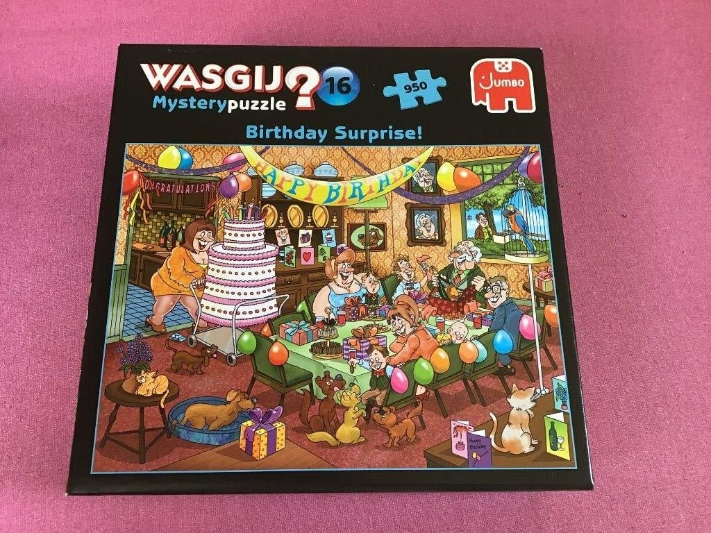 Puzzel wasgij 950, Ophalen of Verzenden, 500 t/m 1500 stukjes, Gebruikt, Legpuzzel