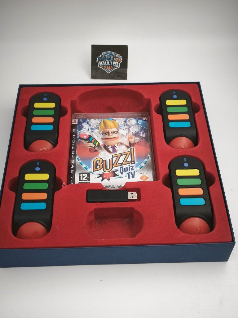 Buzz! Quiz TV Special Edition PS3 Set, Games en Spelcomputers, Ophalen of Verzenden, Gebruikt, Overige genres