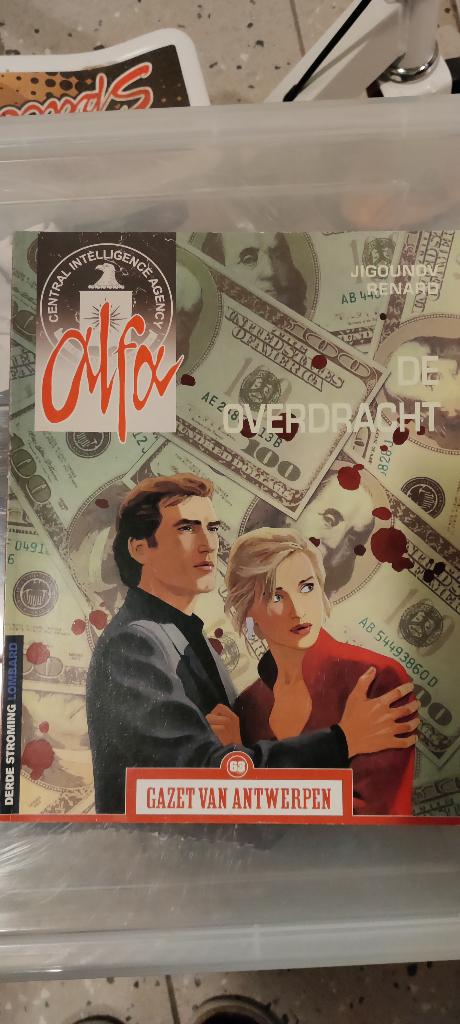 Alfa - De overdracht, Une BD, Comme neuf, Enlèvement, Y. Sente & I. Jigounov