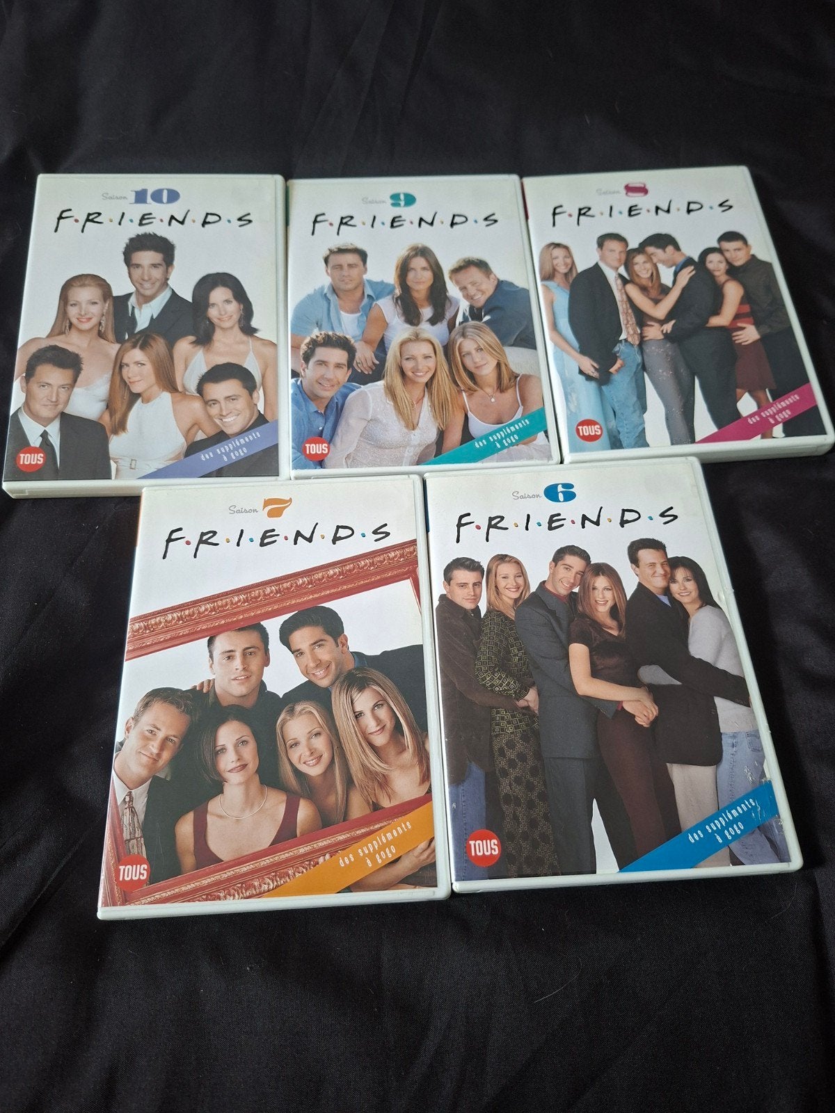 A vendre coffret dvd intégral saisons 6 à 10 série Friends, Enlèvement ou Envoi, Comédie, Comprend un boîtier, Saison 6
