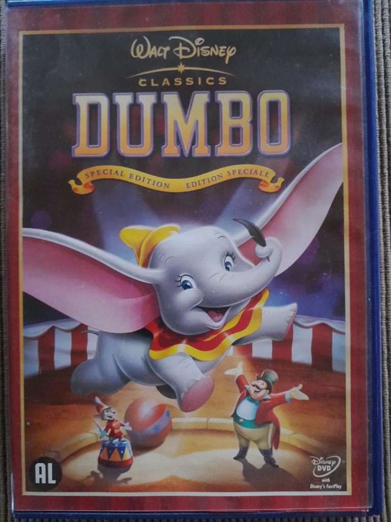 Dumbo, Enlèvement ou Envoi, Dessin animé, Tous les âges, Américain
