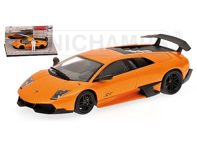 Minichamps Lamborghini Murcielago LP670-4 SV 1:43 Top Gear, Ophalen, Nieuw, Auto, MiniChamps