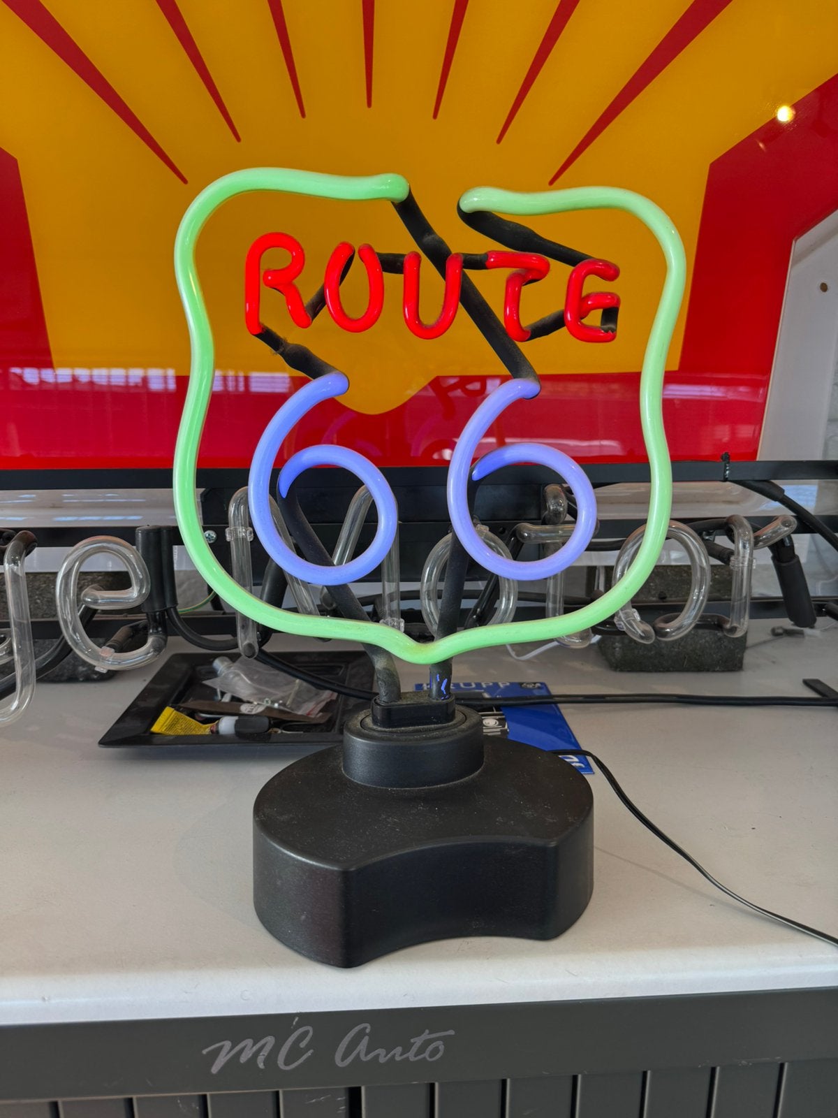 Route 66 NeoN, Ophalen, Gebruikt, ., Lichtbak of (neon) lamp