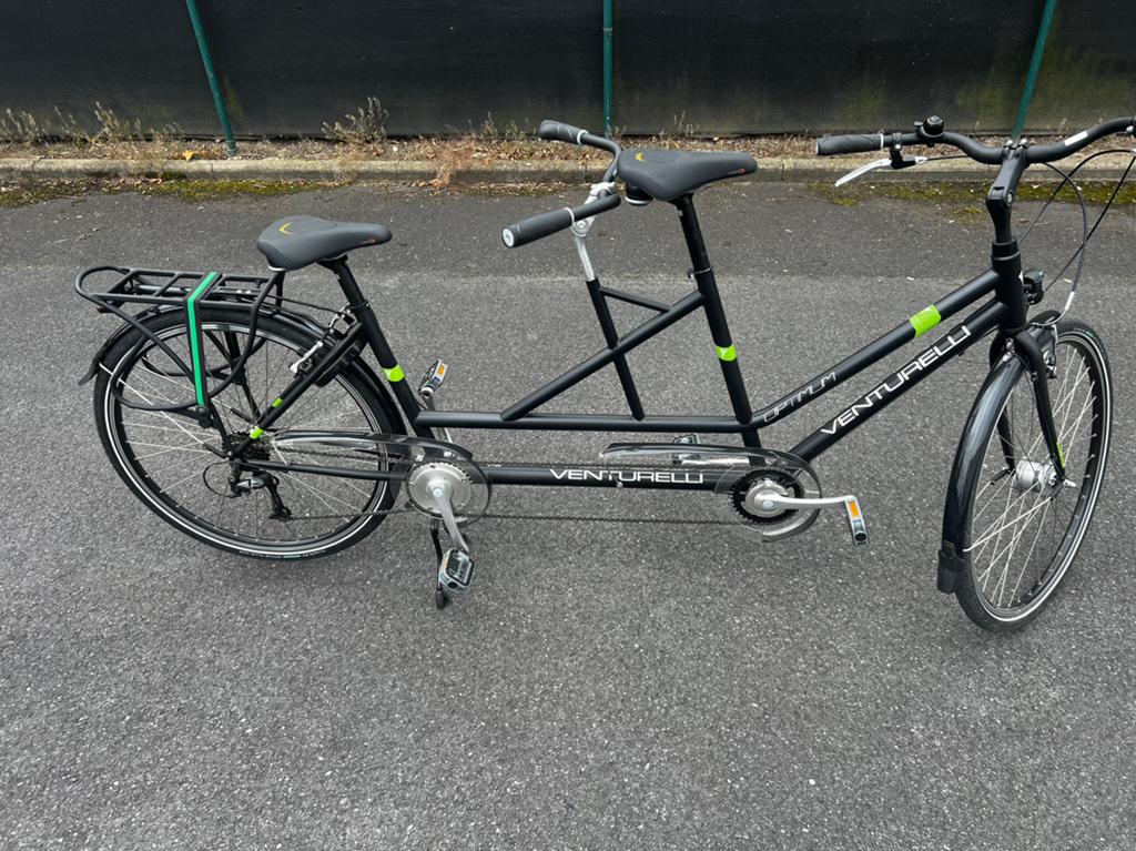 Tandem venturelli, Ophalen, Zo goed als nieuw