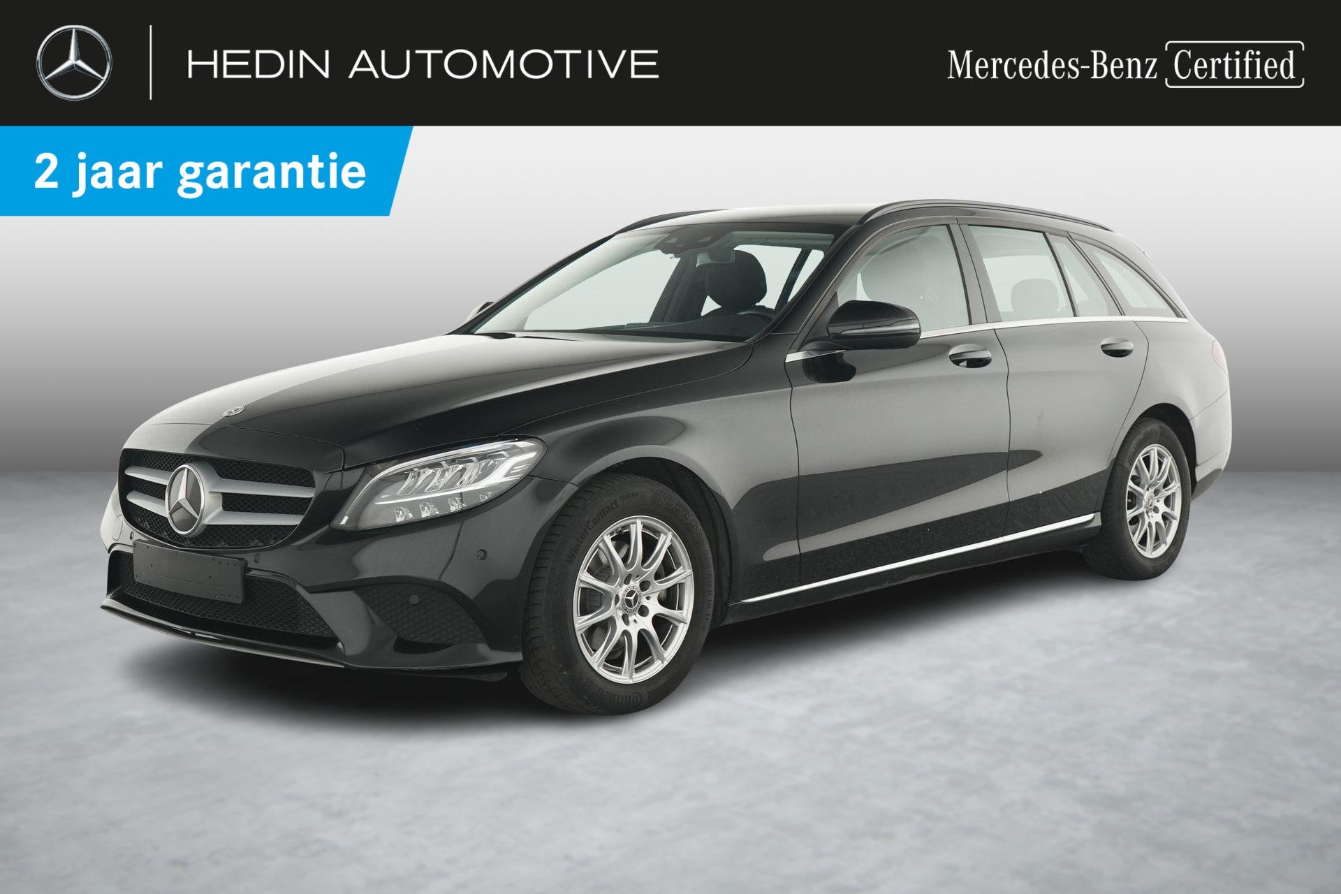 Mercedes-Benz C-Klasse 180 D Break Business Line | Verwarmde, Auto's, 90 kW, Zwart, 4 cilinders, Zwart