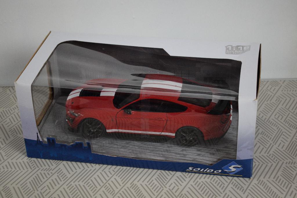 miniature 1:18 neuf solido ford shelby GT500 fast red 2020, Hobby & Loisirs créatifs, Voitures miniatures | 1:18, Enlèvement ou Envoi