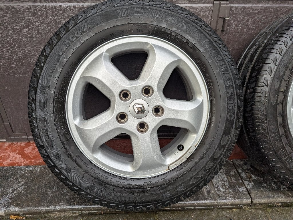 Originele aluminium velgen Renault Trafic, Auto-onderdelen, Ophalen, Velg(en), 16 inch, Zomerbanden