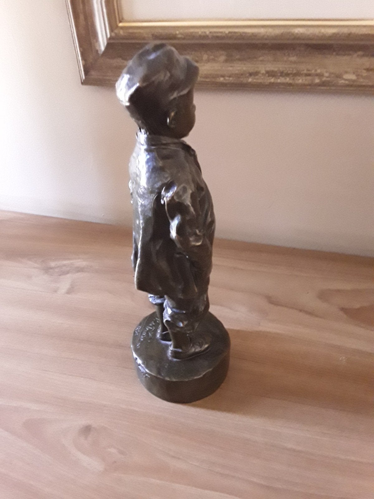 Très BEAUX BRONZE SIGNÉ, Enlèvement ou Envoi, Bronze