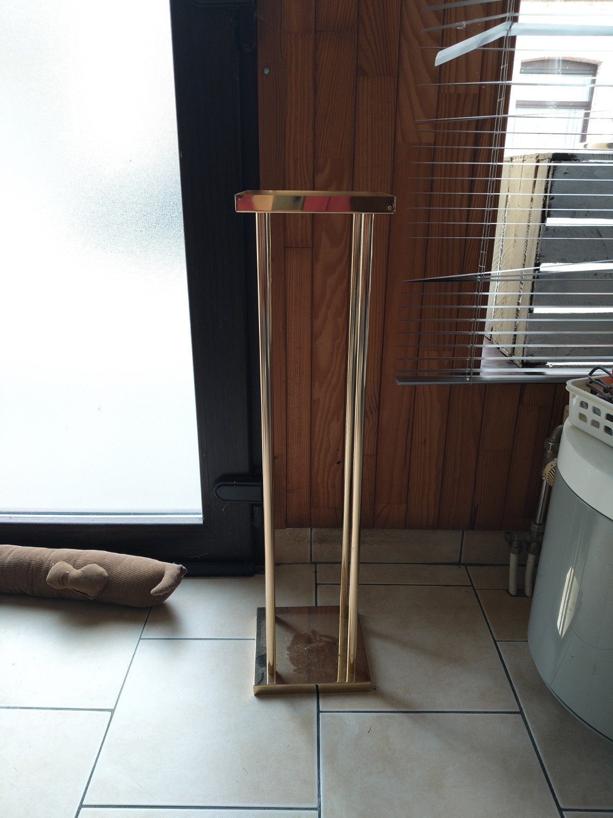 stèle dorée, Moins de 100 cm, Enlèvement, Utilisé, Métal